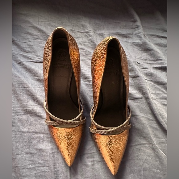 Brunello cucinelli heels. Never worn. Perfect condition. Size 37.5 - Picture 7 of 7